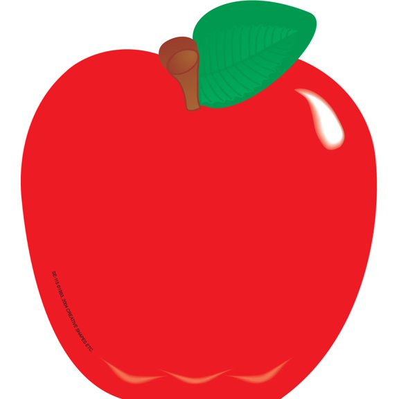 SHAPES ETC. Large Notepad Apple/Macintosh