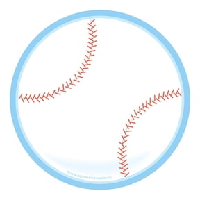 SHAPES ETC. Large Notepad - Baseball
