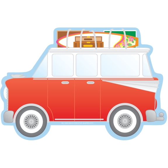 SHAPES ETC. Large Notepad - Beach Buggy