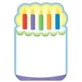 thumbnail image 1 of SHAPES ETC. Large Notepad - Birthday Cake, 1 of 5