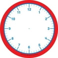 thumbnail image 1 of SHAPES ETC. Large Notepad - Clock, 1 of 2