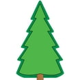 thumbnail image 1 of SHAPES ETC. Large Notepad - Fir Tree, 1 of 10