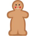thumbnail image 1 of SHAPES ETC. Large Notepad - Gingerbread Man, 1 of 5