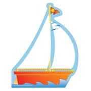 SHAPES ETC. Large Notepad - Sailboat