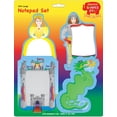 thumbnail image 1 of SHAPES ETC. Large Notepad Set - Medieval, 1 of 2