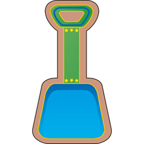 SHAPES ETC. Large Notepad - Shovel