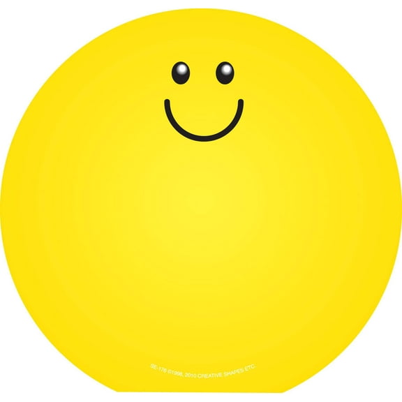 SHAPES ETC. Large Notepad - Smile