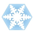 thumbnail image 1 of SHAPES ETC. Large Notepad - Snowflake, 1 of 16