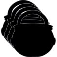 thumbnail image 1 of SHAPES ETC. Large Single Color Creative Foam Cut-Outs - Cauldron, 1 of 2