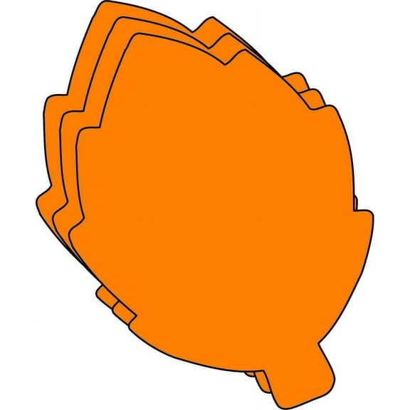 SHAPES ETC. Large Single Color Cut-Out - Fall Leaf