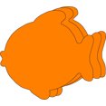 thumbnail image 1 of SHAPES ETC. Large Single Color Creative Foam Cut-Outs - Fish, 1 of 12