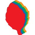 thumbnail image 1 of SHAPES ETC. Leaf Assorted Color Super Cut-Outs- 8&rdquo; x 10&rdquo;, 1 of 1