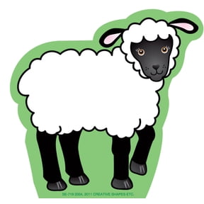 SHAPES ETC. Mini Notepad - Lamb