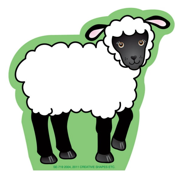 SHAPES ETC. Mini Notepad - Lamb