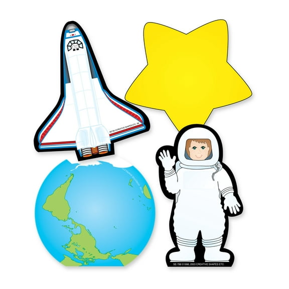 SHAPES ETC. Large Notepad Set - Space