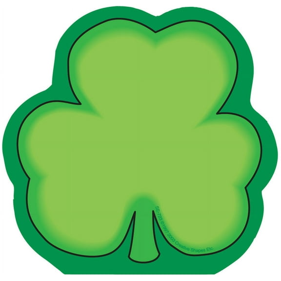 SHAPES ETC. Mini Notepad - Shamrock