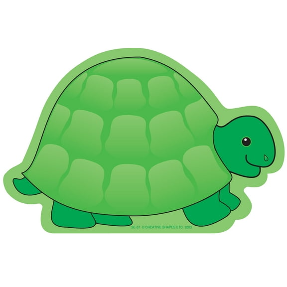 SHAPES ETC.  Notepad - Turtle