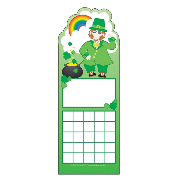 SHAPES ETC. Personal Incentive Chart - Leprechaun