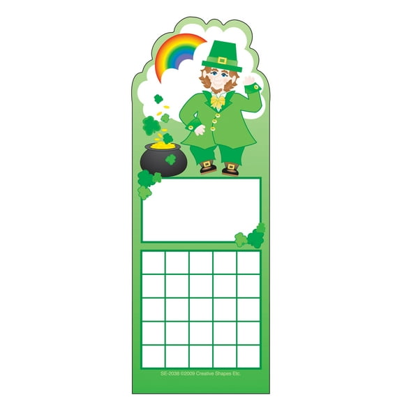 SHAPES ETC. Personal Incentive Chart - Leprechaun