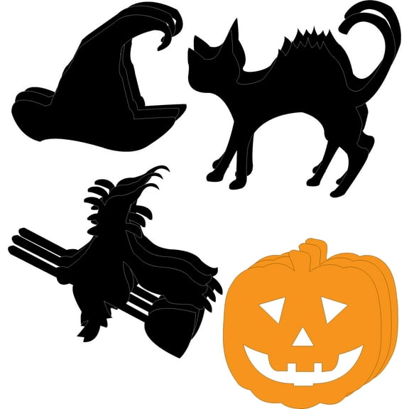 SHAPES ETC. Small Cut-Out Set - Halloweenie