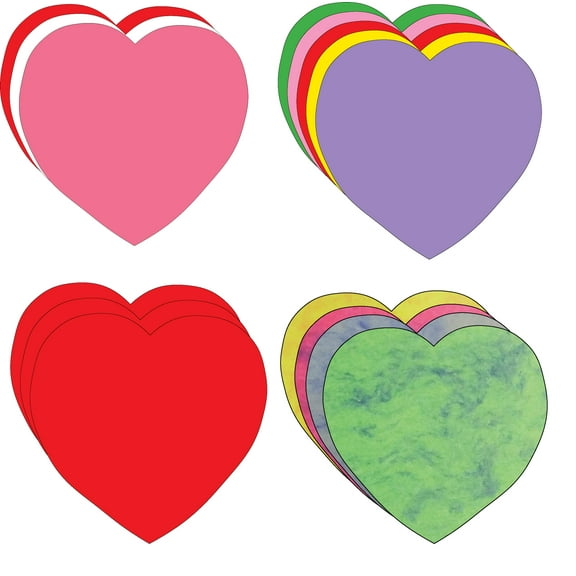 SHAPES ETC. Small Cut-Out Set - Valentine's