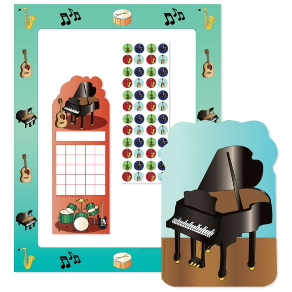 SHAPES ETC. Stationery Set - Musical Instruments