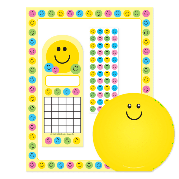 SHAPES ETC. Stationery Set - Smile