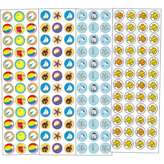 SHAPES ETC. Sticker Set - Beach