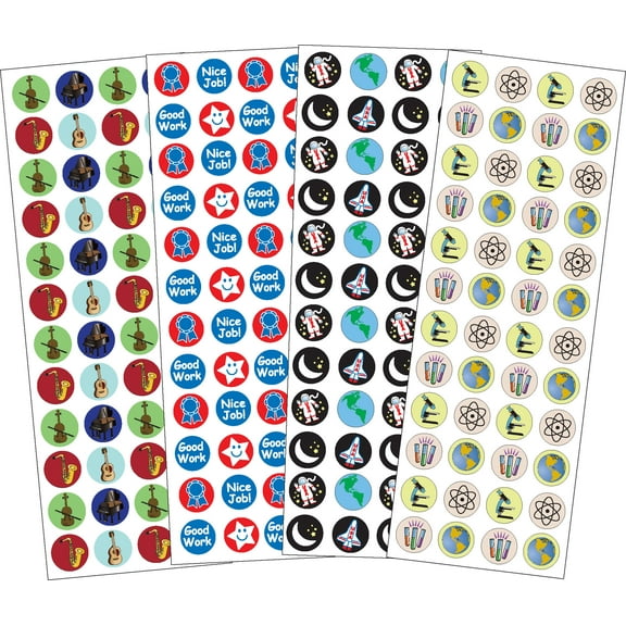 SHAPES ETC. Sticker Set - Classroom