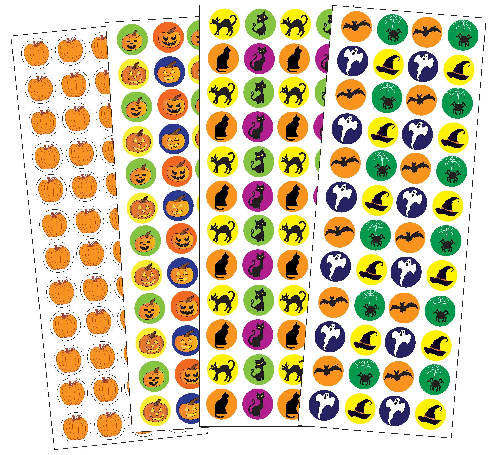CREATIVE SHAPES SHAPES ETC. Sticker Set - Halloween