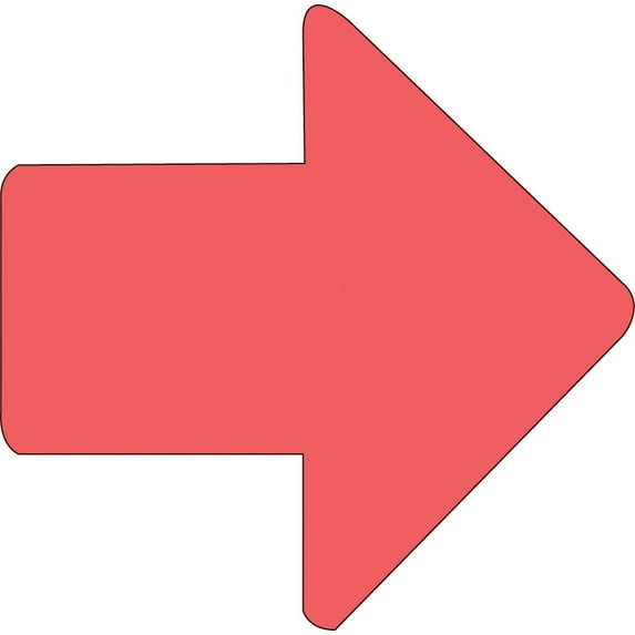 SHAPES ETC. Sticky Shape Notepad - Arrow