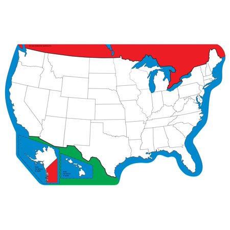 SHAPES ETC. Unlabeled U.S.- Practice Maps