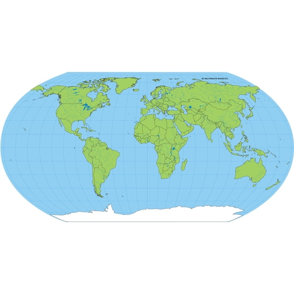 SHAPES ETC. Unlabeled World- Practice Map