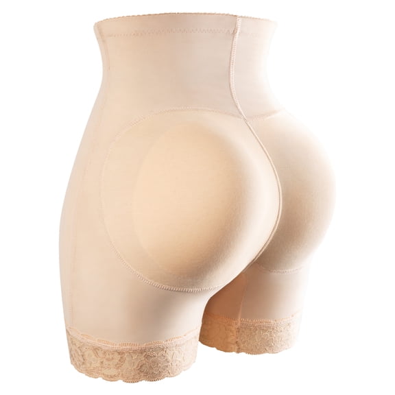 SHAPEVIVA Butt Lifter Panties Body Shaper for Women Hip Enhancer Hi-waist Tummy Control Shapewear Shorts