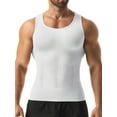 thumbnail image 1 of Lalamelon Compression Shirts for Men Shapewear Vest Body Shaper Abs Abdomen Slim Tank Elastic Top Undershirt, 1 of 6
