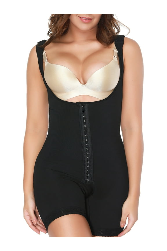 Shapewear Tummy Control Fajas Colombianas High Compression Body Shaper for Women Butt Lifter Thigh Slimmer