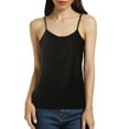 thumbnail image 1 of SHAPEVIVA Tank Top with Built in Bra for Women Basic Spaghetti Straps Camisole with Shelf Bra, 1 of 6