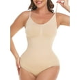 thumbnail image 1 of SHAPEVIVA Women Shapewear Bodysuit Tummy Control Body Shaper Slimmer Seamless Briefer, 1 of 7
