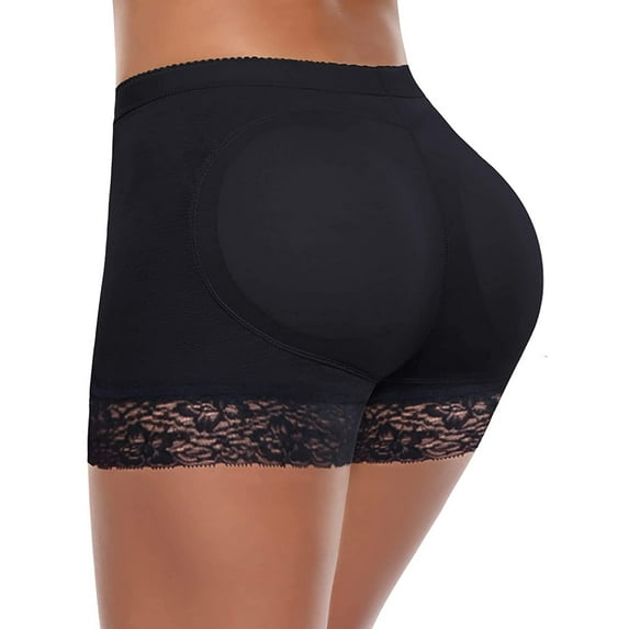 SHAPEVIVA Womens Fake Buttock Butt Lifter Padded Panties Enhancer for Female