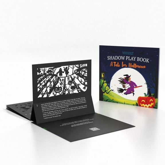 SHAPLABOO A Tale for Halloween, Shadow Play Book