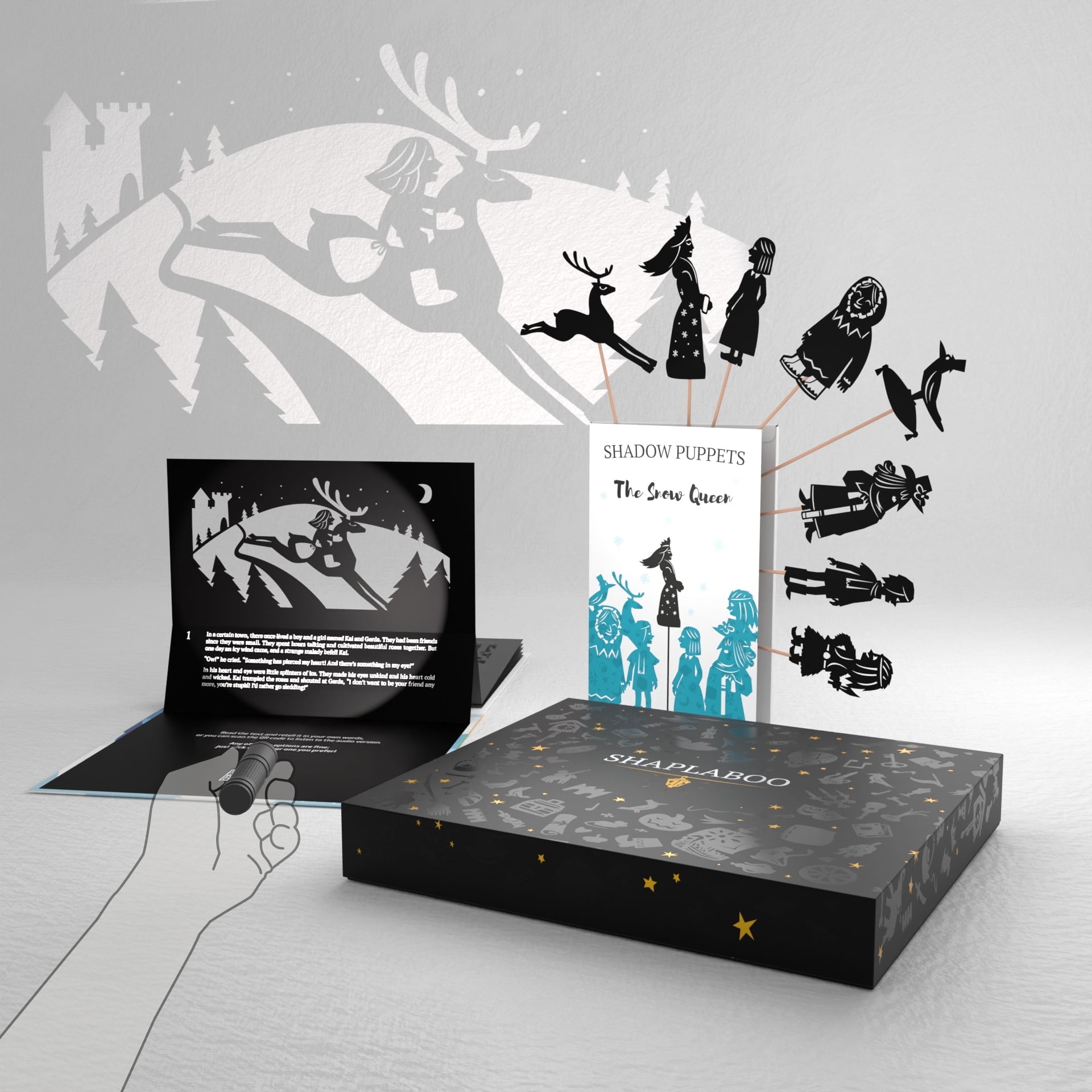 SHAPLABOO Premium Set, Shadow Theater Toy, Interactive Learning