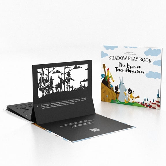 SHAPLABOO The Bremen Town Musicians, Shadow Play Book