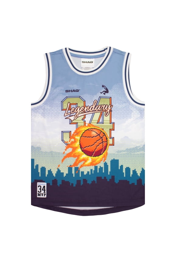 Athletic Basketball Tank Top & Mesh Shorts Set (Little Boys & Big Boys), 2-Piece Outfit, Sizes 4–12