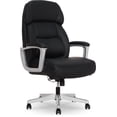 thumbnail interactive-video image 1 of Shaquille O'Neal Rion Ergonomic Heavy-Duty Office Chair, PureSoft Upholstery, High-Back Desk Chair with 400 lb Capacity, Black, 1 of 14