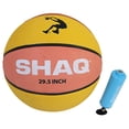 thumbnail image 1 of SHAQ Composite Basketball 29.5" Deflated with Mini Pump Mens Basketball Indoor Outdoor Basketball Size 7 Basketball Shaq Youth Basketball Equipment, 1 of 7