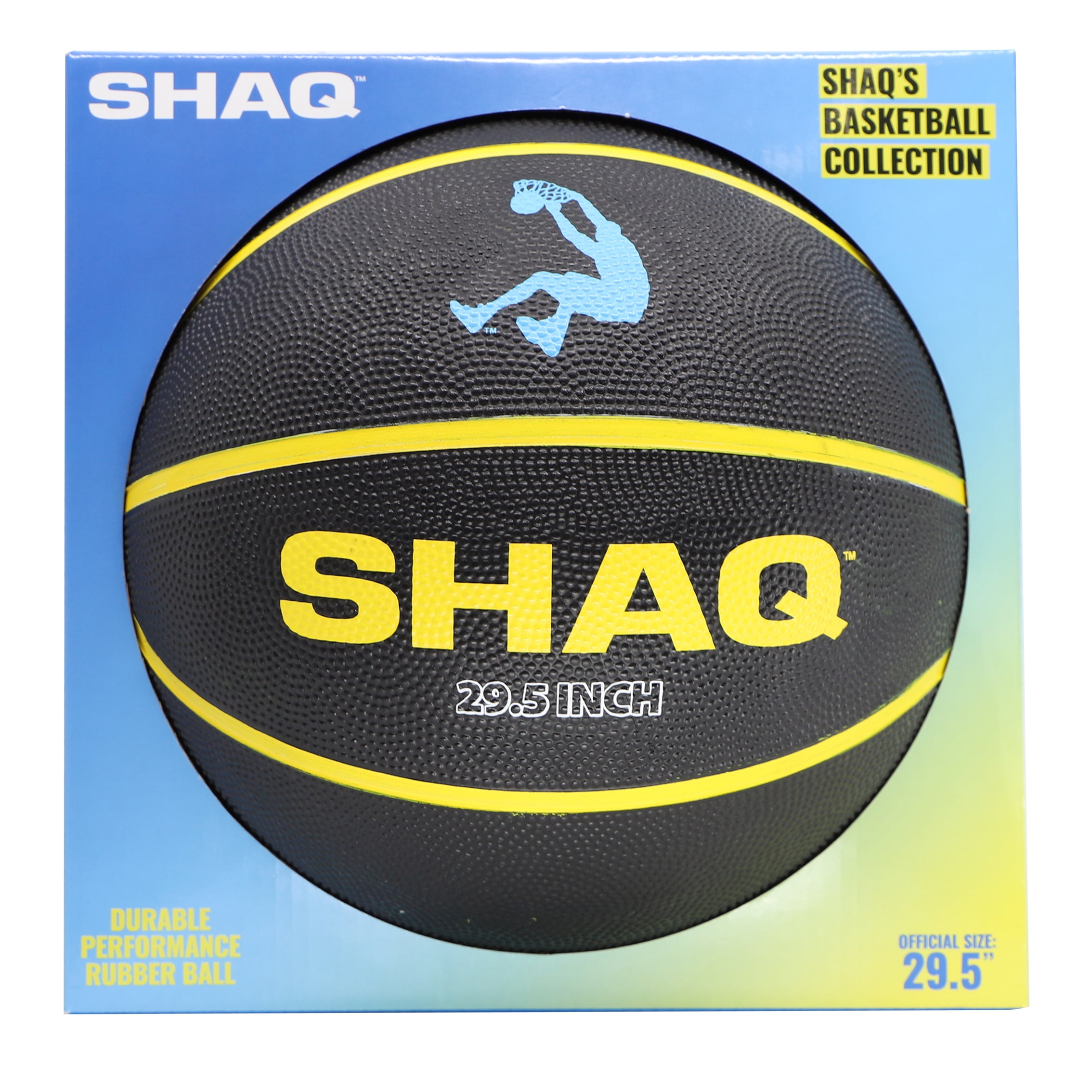 SHAQ Official Sized Basketball (29.5") - Blac