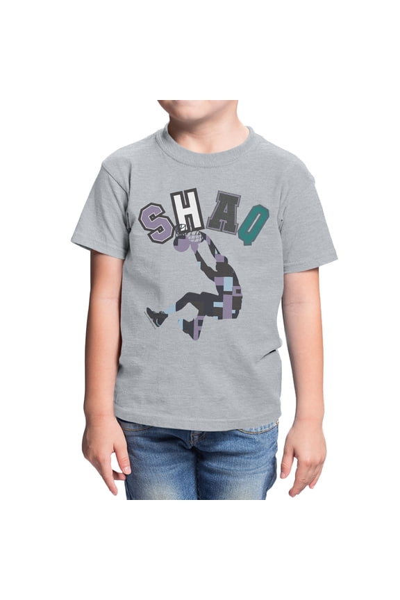 Patchwork Dunkman Shaq Youth Graphic T-Shirt Unisex (Sizes XS-XL)