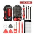 thumbnail image 1 of Precision Screwdrivers Sets 122 in 1 iPhone Screwdrivers Repair Tool Kit with Case for Repair Computer, ,Jewelry, Household Appliances, Laptop, PS4, Game Console, 1 of 6