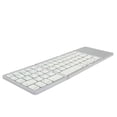 thumbnail image 1 of SHARE SUNSHINE Bluetooth Wireless Keyboard Foldable Rechargeable with Mouse Touchpad(White), 1 of 6