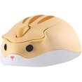 thumbnail image 1 of SHARE SUNSHINE Cute Hamster Shape Wireless Silent Mouse Portable Optical Mice(Yellow), 1 of 6